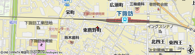 長野県諏訪郡下諏訪町4907-2周辺の地図