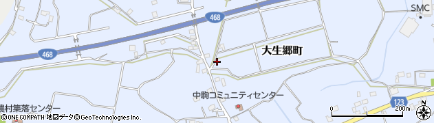 茨城県常総市大生郷町5759周辺の地図