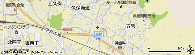 長野県諏訪郡下諏訪町6261周辺の地図