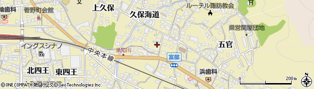 長野県諏訪郡下諏訪町6075周辺の地図