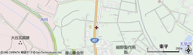 埼玉県東松山市東平2451周辺の地図