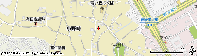 茨城県つくば市小野崎705周辺の地図