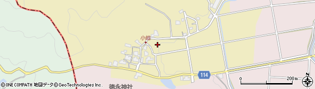 福井県永平寺町（吉田郡）松岡小畑周辺の地図