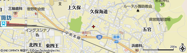 長野県諏訪郡下諏訪町6069周辺の地図