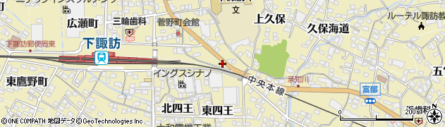 長野県諏訪郡下諏訪町5466-8周辺の地図