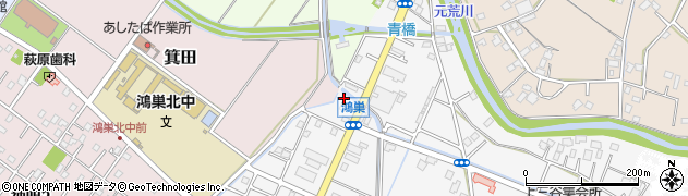 埼玉県鴻巣市鴻巣1210周辺の地図