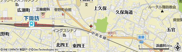 長野県諏訪郡下諏訪町5594周辺の地図