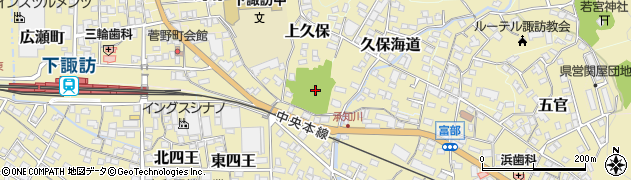 長野県諏訪郡下諏訪町5596周辺の地図
