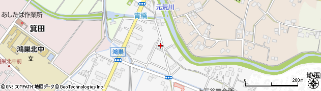埼玉県鴻巣市鴻巣1077周辺の地図