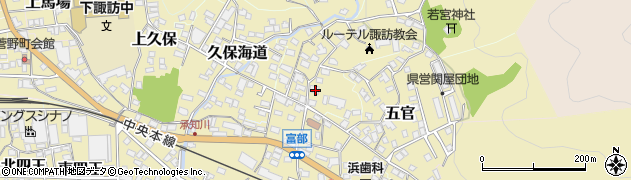長野県諏訪郡下諏訪町6582周辺の地図