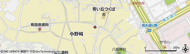 茨城県つくば市小野崎727周辺の地図