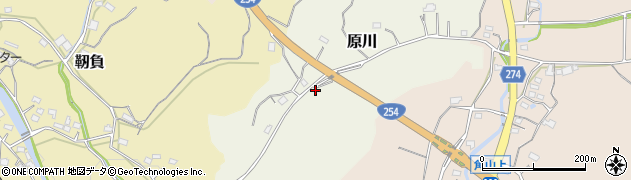 埼玉県比企郡小川町原川722周辺の地図