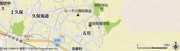 長野県諏訪郡下諏訪町6675周辺の地図