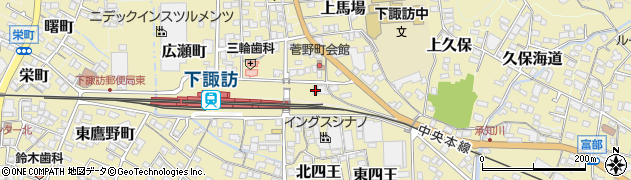 長野県諏訪郡下諏訪町5425周辺の地図