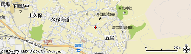 長野県諏訪郡下諏訪町6618周辺の地図