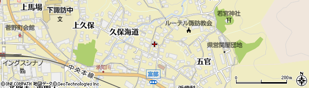 長野県諏訪郡下諏訪町6576周辺の地図