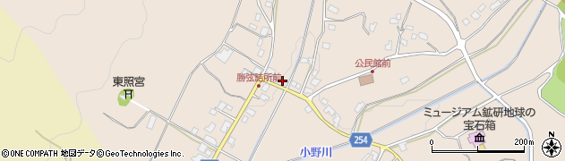 長野県塩尻市勝弦周辺の地図
