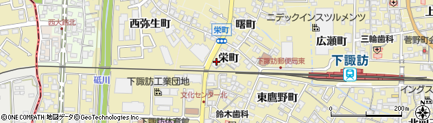 長野県諏訪郡下諏訪町5033周辺の地図