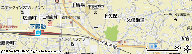 長野県諏訪郡下諏訪町5468周辺の地図