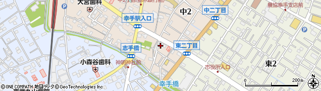 明光義塾幸手教室周辺の地図