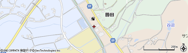 ＪＡ埼玉中央　嵐山ライスセンター周辺の地図