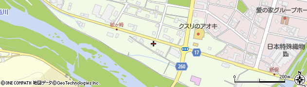 福井県勝山市荒土町松ヶ崎22周辺の地図