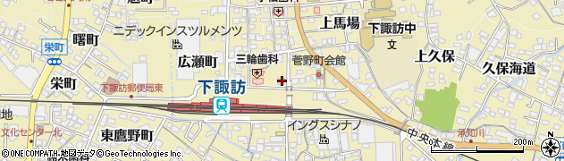 長野県諏訪郡下諏訪町5299周辺の地図