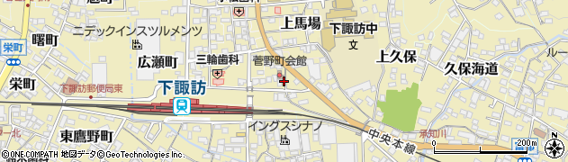 長野県諏訪郡下諏訪町5426-4周辺の地図