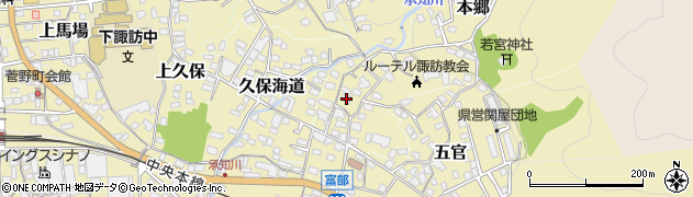 長野県諏訪郡下諏訪町6574周辺の地図