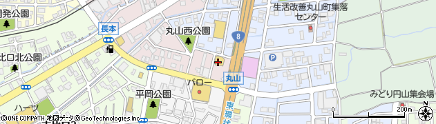 comics＆internetcafe aprecio 米松店周辺の地図