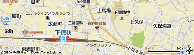 長野県諏訪郡下諏訪町5426周辺の地図