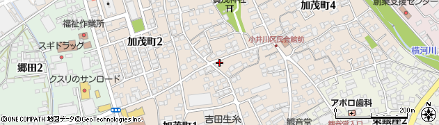 横川山運営委員会周辺の地図