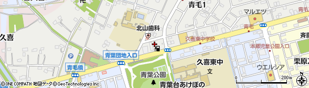 ドトールキッチンEneJet久喜青葉ニュータウン店周辺の地図