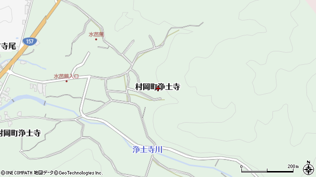 〒911-0024 福井県勝山市村岡町浄土寺の地図