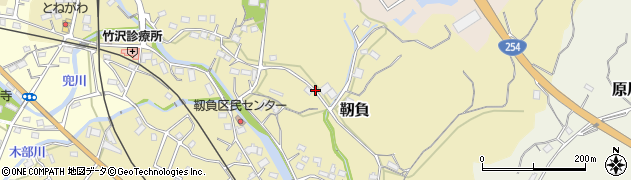 埼玉県小川町（比企郡）靭負周辺の地図