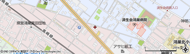 埼玉県鴻巣市箕田4051周辺の地図