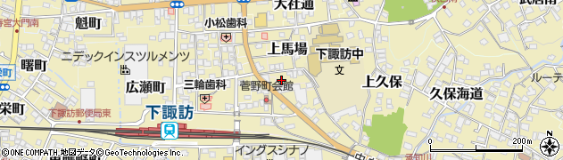 長野県諏訪郡下諏訪町5431周辺の地図