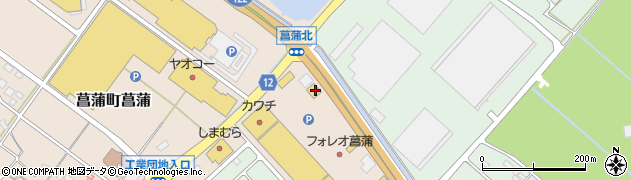 はま寿司フォレオ菖蒲店周辺の地図