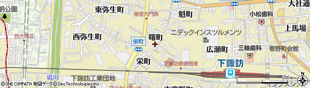 長野県諏訪郡下諏訪町5256周辺の地図