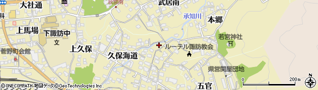 長野県諏訪郡下諏訪町6565周辺の地図