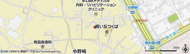 茨城県つくば市小野崎372周辺の地図