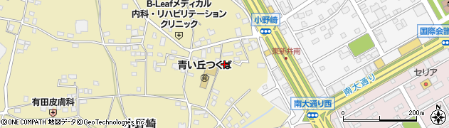 茨城県つくば市小野崎628周辺の地図