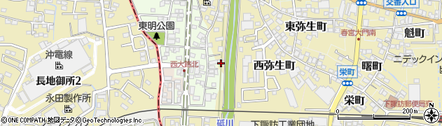 長野県諏訪郡下諏訪町4306-11周辺の地図