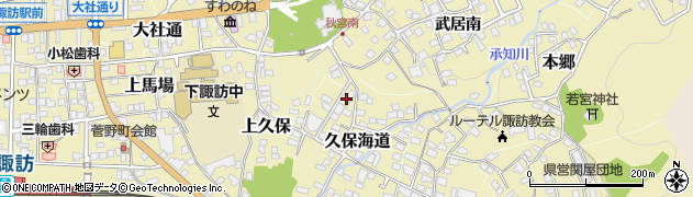 長野県諏訪郡下諏訪町5745周辺の地図