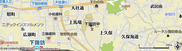 長野県諏訪郡下諏訪町5480周辺の地図