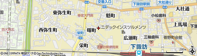長野県諏訪郡下諏訪町5343-4周辺の地図