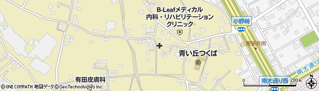 茨城県つくば市小野崎376周辺の地図