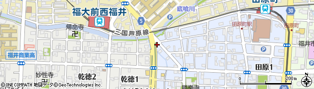 福井窯業グループ　やねのやねや周辺の地図