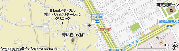 茨城県つくば市小野崎612周辺の地図