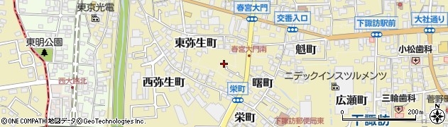 長野県諏訪郡下諏訪町5250周辺の地図